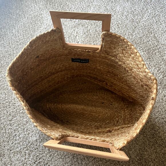 Antik Kraft Pallavi jute bohemian tote - Picture 11 of 13